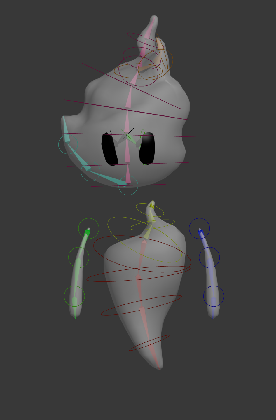 Wisp bone view