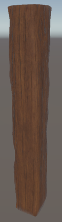 Wooden support beam