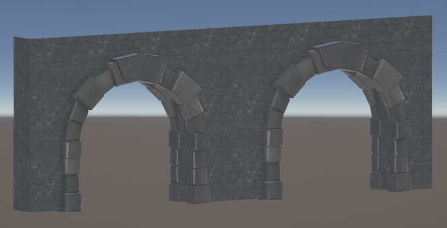 Double entrance wall module