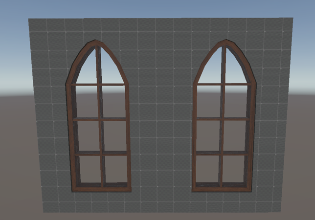 Large window wall module